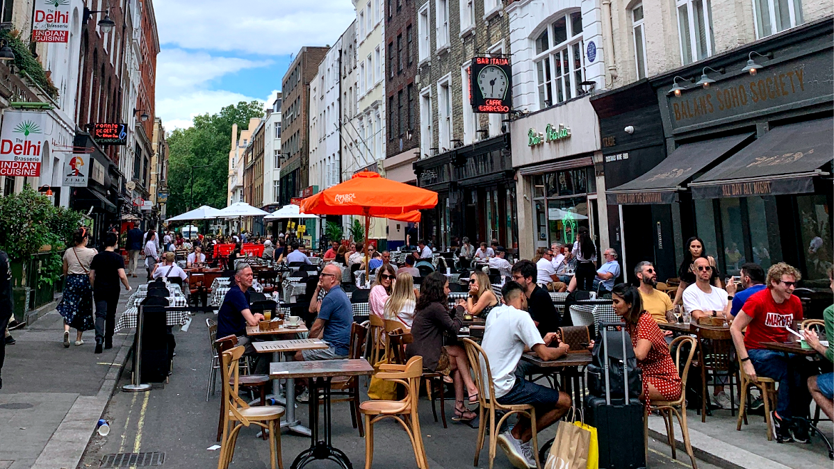 Is al fresco dining coming back to Soho?