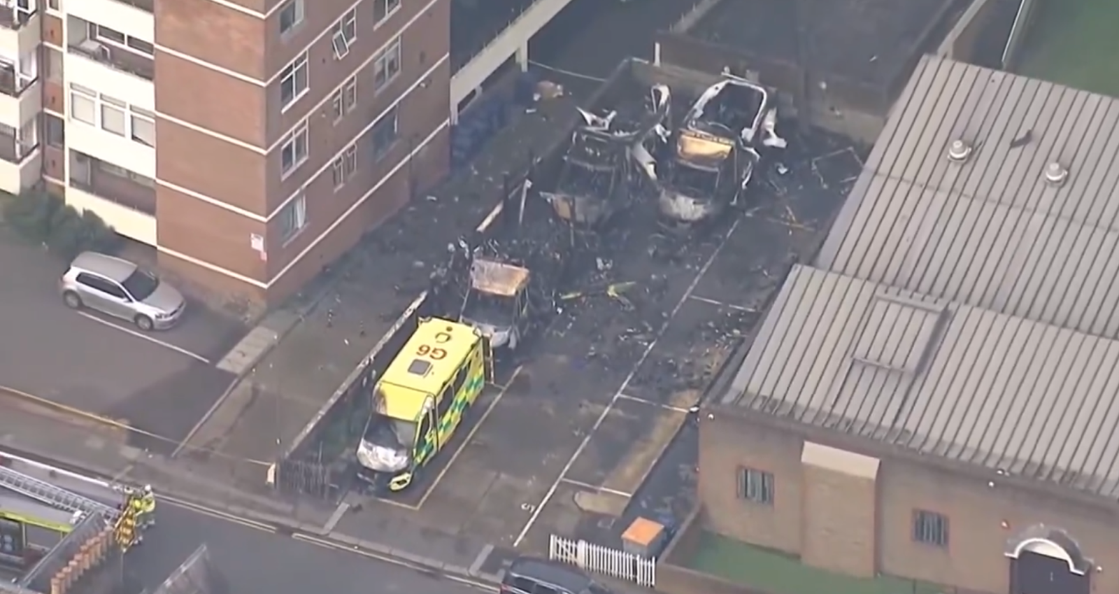 Antisemitic attack sees ambulances torched in north London